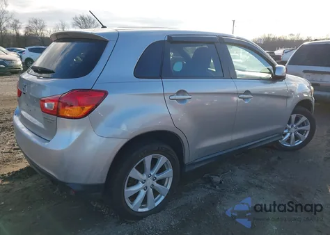 2013 Mitsubishi Outlander Sport Es из США, поврежденный, VIN 4A4AR3AU6DE012829